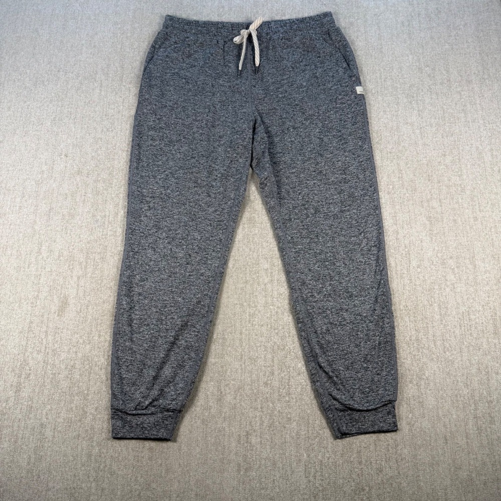 Vuori Performance Jogger Women Medium Grey Heather Stretch Activewear Pants